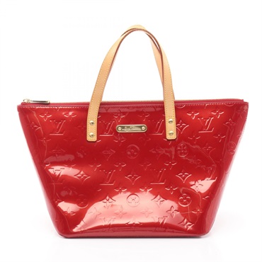 LOUIS VUITTON Bellevue PM Handbag M93583 Monogram Vernis Pomme Damour Used LV