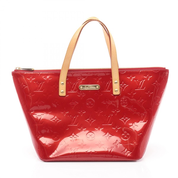 LOUIS VUITTON Bellevue PM Handbag M93583 Monogram Vernis Pomme Damour Used LV