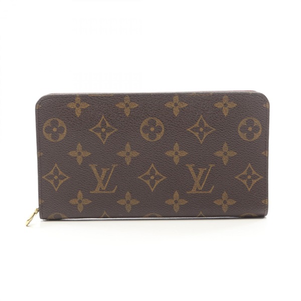 LOUIS VUITTON Porte-monnaie Zip Long wallet M61727 Monogram canvas Brown Used LV
