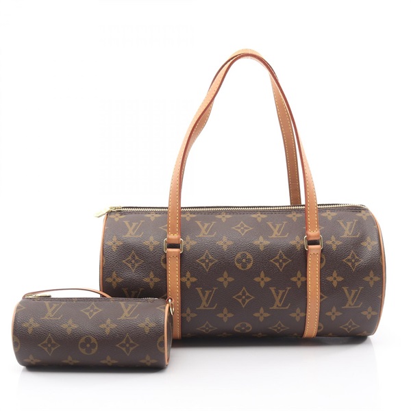 LOUIS VUITTON Papillon 30 Shoulder Handbag M51385 Monogram canvas leather Used