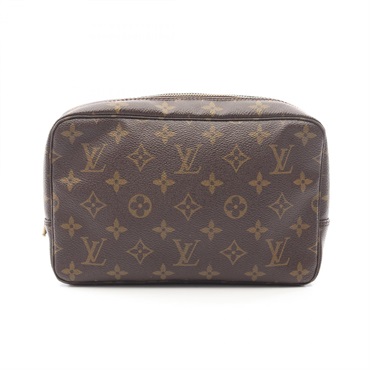 LOUIS VUITTON Trousse Toilette 23 Pouch Case M47524 Monogram canvas Brown Used