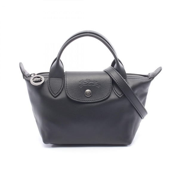 Longchamp Le Pliage Extra Top Handle XS crossbody Handbag L1500987001 leather BK