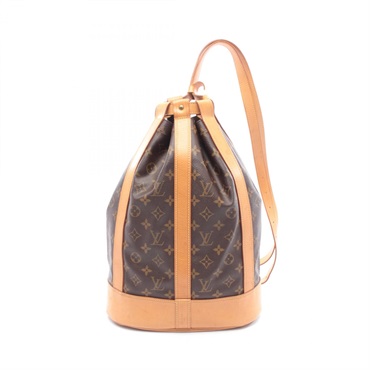 LOUIS VUITTON Randonnee PM Shoulder Bag M42243 Monogram canvas Brown Used women
