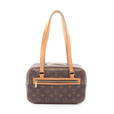 LOUIS VUITTON Cite MM Shoulder Bag M51182 Monogram canvas leather Used Women LV