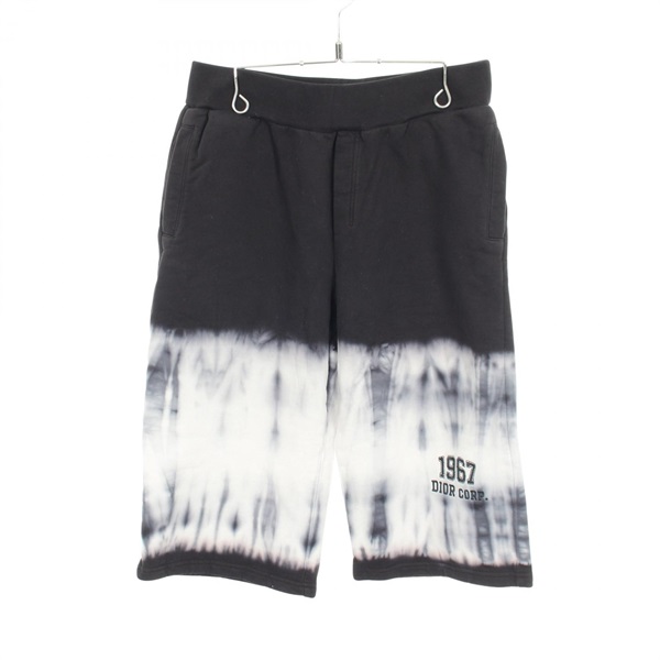 Christian Dior Pants Shorts cotton Black White mens #13