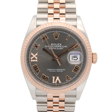 ROLEX Datejust Wrist Watch 126231 Auto winding K18PG SS Used VI/IX Diamond
