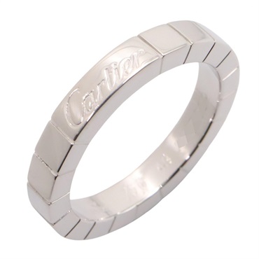 CARTIER Laniere Ring 18KWG White Gold Used Women US size #4.75 #49