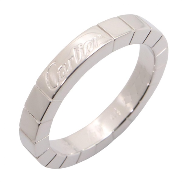 CARTIER Laniere Ring 18KWG White Gold Used Women US size #4.75 #49