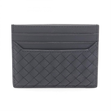 BOTTEGA VENETA Intrecciato Card Case 817397V4LQ18803 leather Black NEW Women