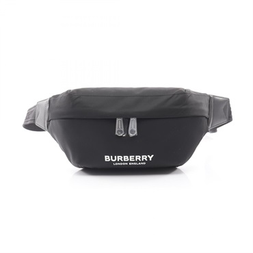 BURBERRY SONNY Waist bum belt bag 8049095 Nylon Black NEW mens