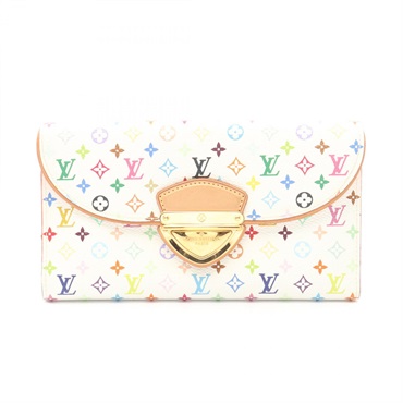 LOUIS VUITTON Portefeuille Eugenie wallet M93736 Monogram Multi White used LV