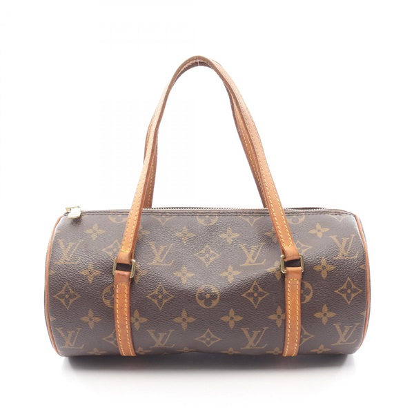LOUIS VUITTON Papillon 26 old shoulder Handbag M51366 Monogram leather Brown