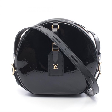 LOUIS VUITTON Boite Chapeau Soupre MM Shoulder crossbody Bag M53999 Vernis Noir