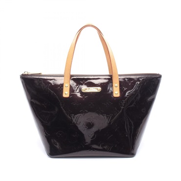 LOUIS VUITTON Bellevue PM Handbag M93585 Monogram Vernis leather Amarrante used