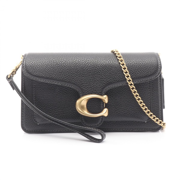 COACH Tabby Chain Crossbody 19 Shoulder Bag CBF14B4 leather Black NEW Women