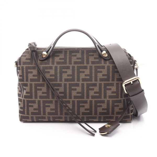 FENDI BY THE WAY SOFT MEDIUM Selleria FF Jacquard Handbag 8BL155AFPMF1GL7 NEW