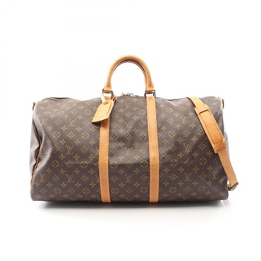 LOUIS VUITTON Keepall Bandouriere 55 travel hand bag M41414 Monogram leather LV