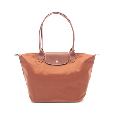 Longchamp Le Pliage Original L Tote Bag L1899089504 canvas leather Brown NEW