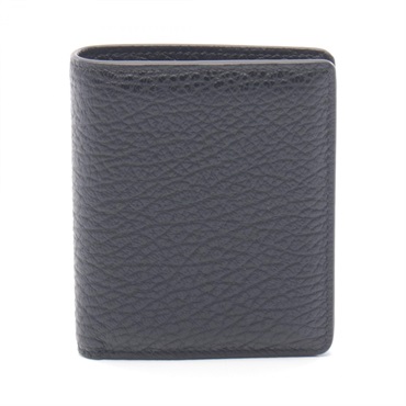 Maison Margiela Bi-fold wallet S56UI0140P4455T8013 leather Black NEW unisex