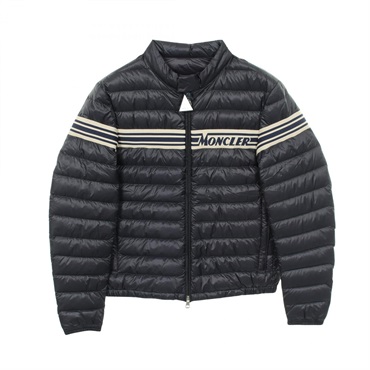 MONCLER RENALD Down jacket Coat Nylon Navy Preowned mens size 2