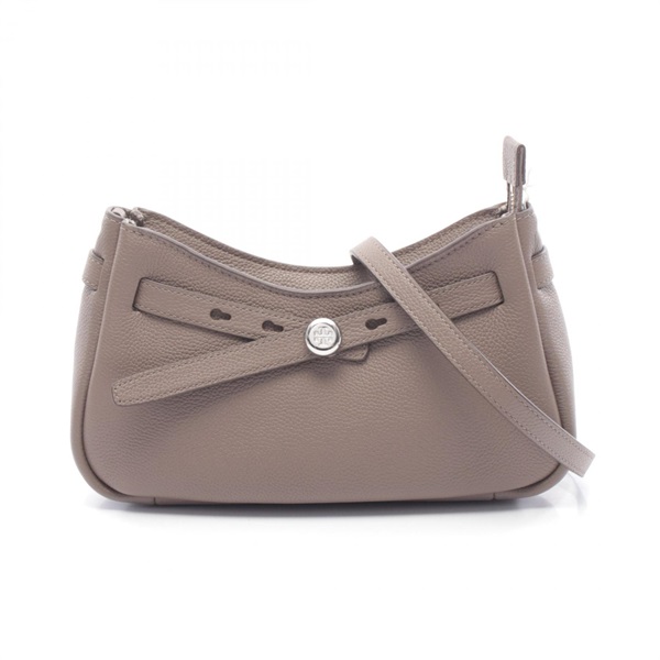 Tory Burch ROMY CROSSBODY Shoulder Bag 179955250 leather Gray NEW Women