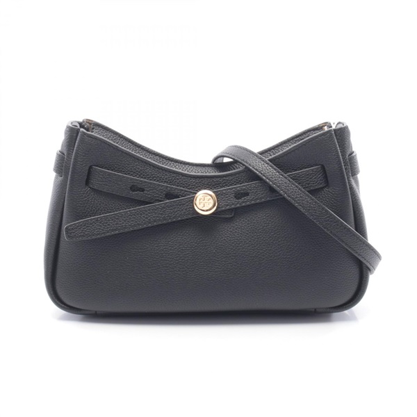 Tory Burch ROMY CROSSBODY Shoulder Bag 179955001 leather Black NEW Women