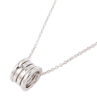 BVLGARI B-zero1 Necklace Pendant 18KWG White Gold Used Women