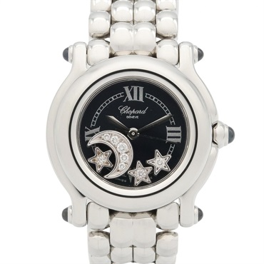Chopard Happy Sports Wrist Watch 27/8250-23 Quartz Stainless Steel Used Women