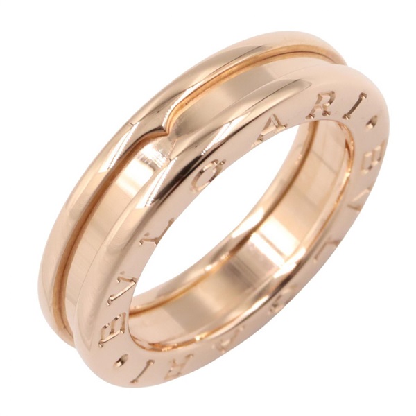 BVLGARI B-zero1 1 Band Ring 18KRG Pink Rose Gold Used Women US size #4.5 #48