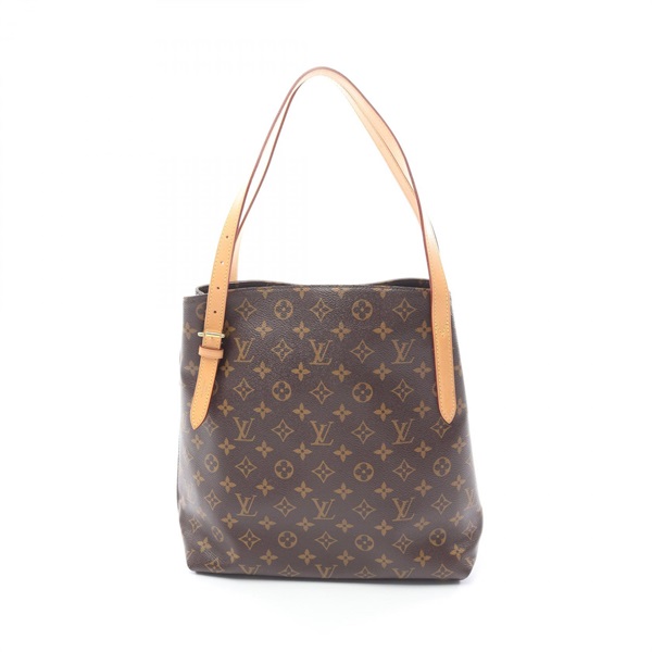 LOUIS VUITTON Voltaire Tote shoulder Bag M41208 Monogram leather Brown Used LV