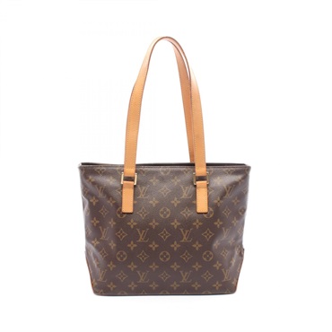 LOUIS VUITTON Cabas piano Shoulder tote Bag M51148 Monogram leather Brown Used