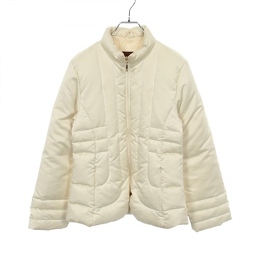 MONCLER Down jacket 46357 Nylon White #1 Used Women