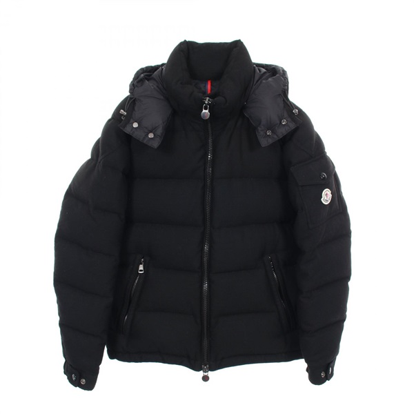 MONCLER MONTGENEVRE Down jacket coat G20911A53700 wool Black Used mens size 2