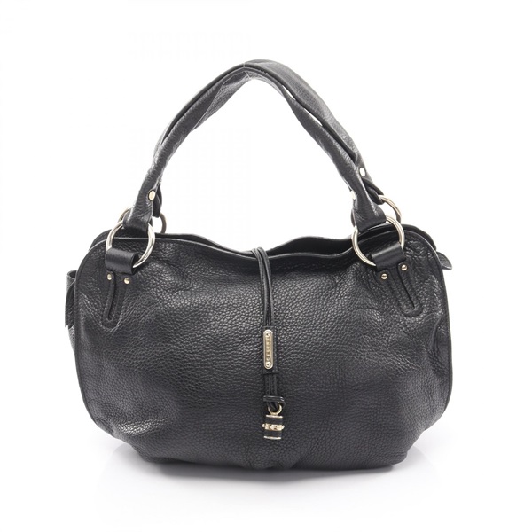 CELINE Bittersweet Handbag 160663 leather Black Used Women