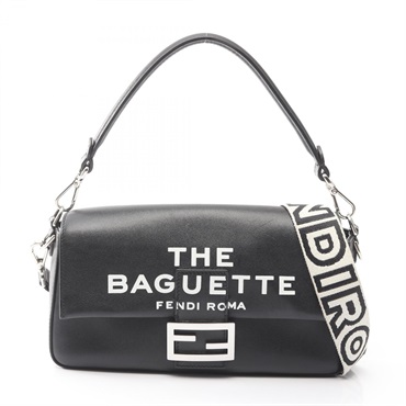 FENDI MARC JACOBS Mamma Bucket Shoulder Crossbody Handbag 8BR600 leather Used