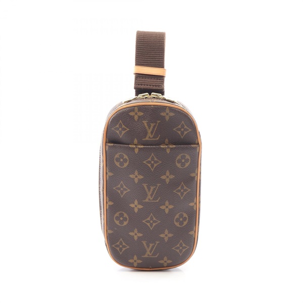 LOUIS VUITTON Pochette Gange Waist Crossbody Bag M51870 Monogram canvas Used LV