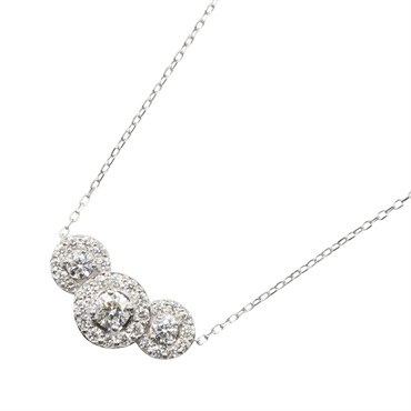 JEWELRY Diamond Necklace Pendant Pt950 Pt850 Platinum Used Women