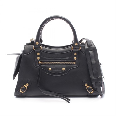 BALENCIAGA Neo Classic City Small Shoulder Crossbody Handbag 638521 leather Used