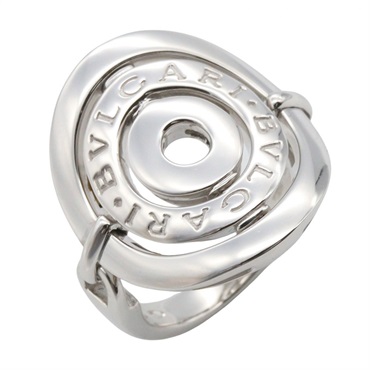 BVLGARI Astrale Ring 18KWG White Gold Used Women US size #4.75