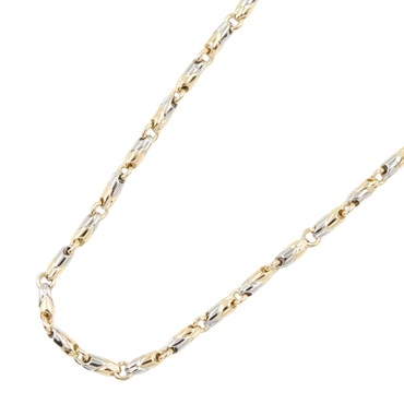 BVLGARI Passo Doppio Necklace 18KYG Yellow Gold Stainless Steel Used women