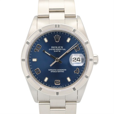 ROLEX Perpetual Date K-series Wrist Watch 15210 Auto winding SS Used mens