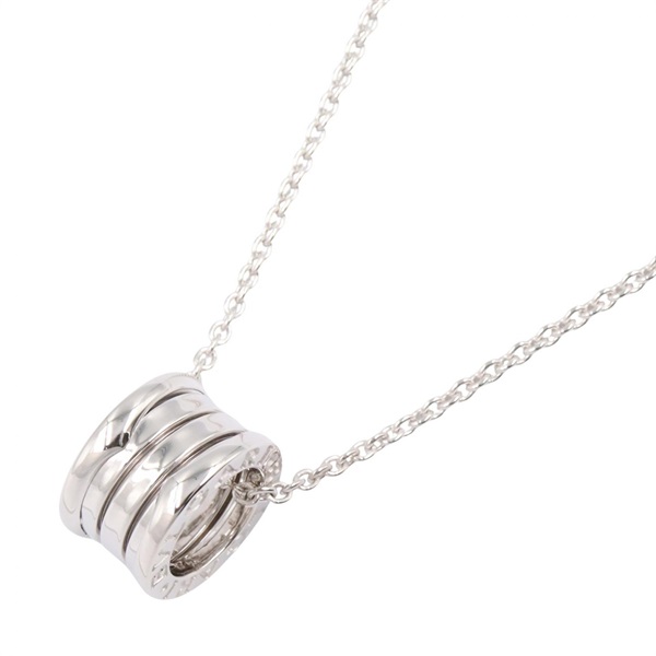 BVLGARI B-zero1 Necklace Pendant 18KWG White Gold Used Women