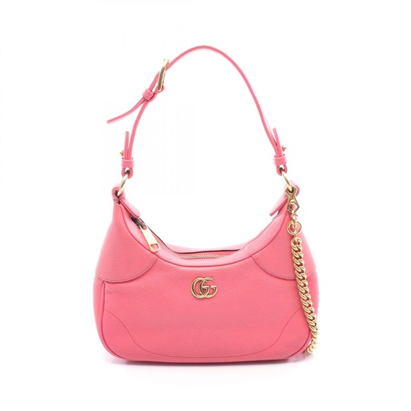 GUCCI Aphrodite Small Chain Shoulder Handbag 731817 leather Pink Used Women