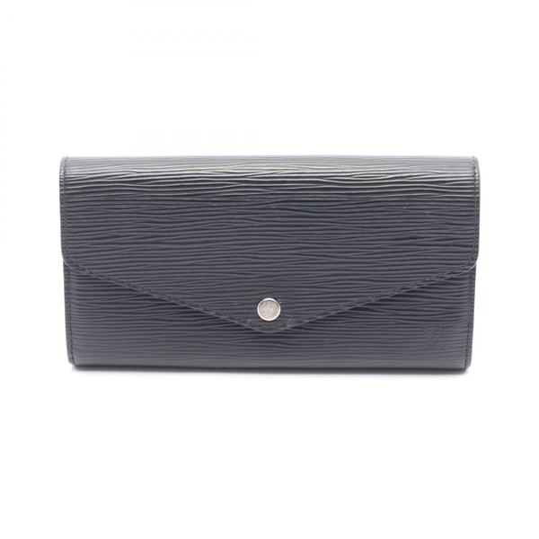 LOUIS VUITTON Portefeuille Sarah wallet M60582 Epi leather Black Used Women LV
