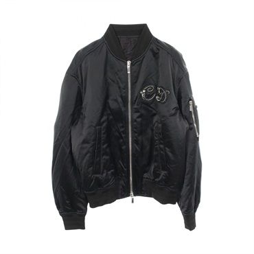 Christian Dior × KENNY SCHAR Bomber Jacket Blouson Nylon Black #48 Used mens