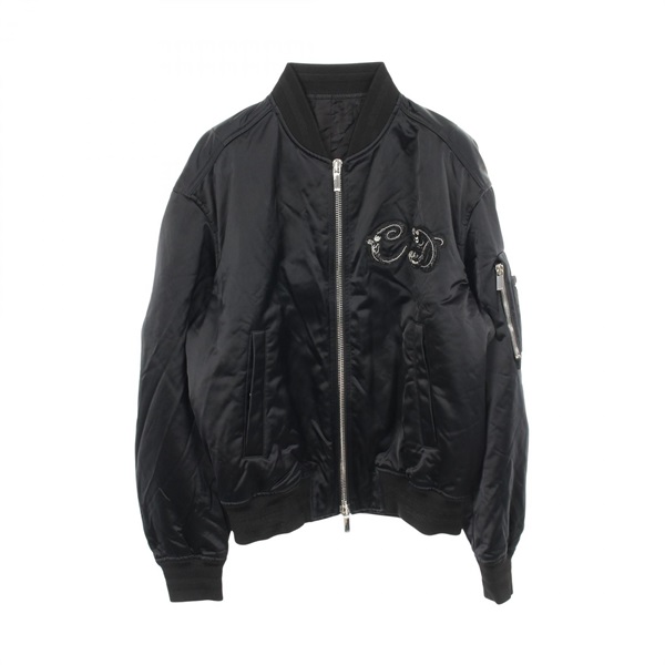 Christian Dior × KENNY SCHAR Bomber Jacket Blouson Nylon Black #48 Used mens