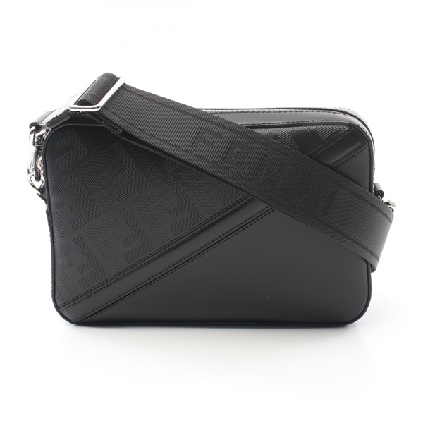 FENDI Diagonal Camera Case Zucca Shoulder Crossbody Bag 7M0286AQW1F0GXN NEW