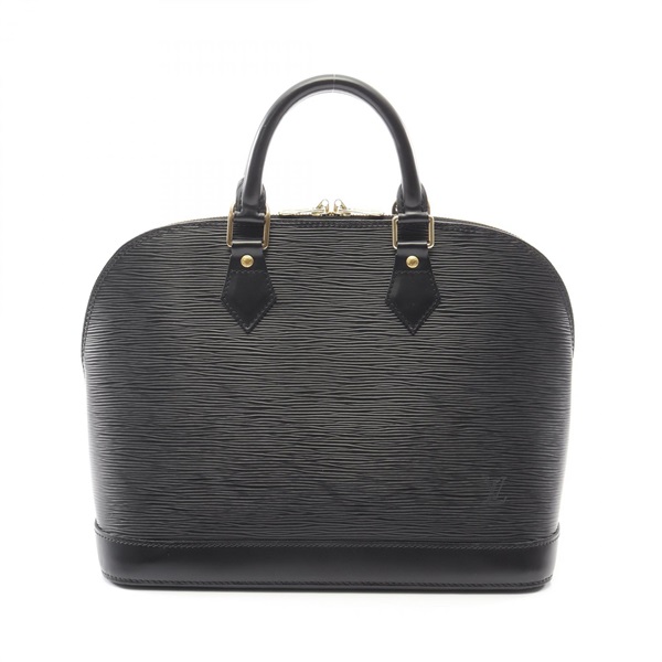 LOUIS VUITTON Alma Handbag M52142 Epi leather Black Used Women LV