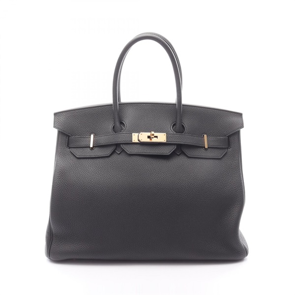 HERMES Birkin 35 Handbag Togo leather Black GHW Used Women Y