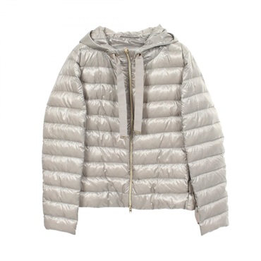 Herno Down jacket Coat PI001692D12017940842 Nylon Gray NEW Women #42